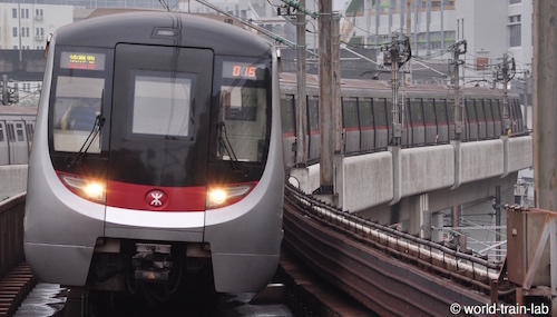 Kwun Tong Lineを走行するC train