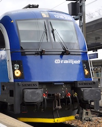 オーストリア国鉄の券売機