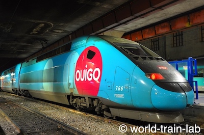 マルセイユに到着したOUIGO