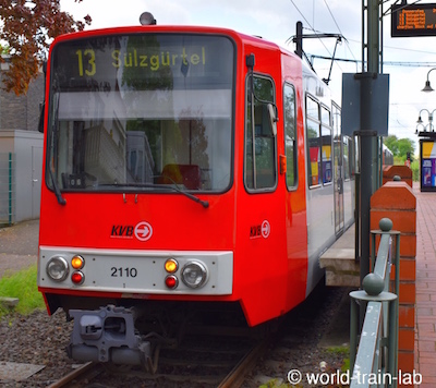 ケルン交通局の券売機