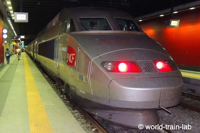 トリノ・ポルタ・スーザ駅にて