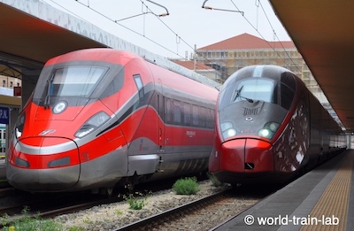 FRECCIAROSSAとItalo