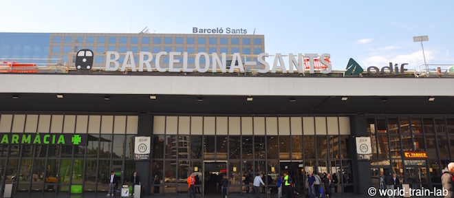 バルセロナ サンツ駅
