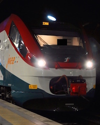 ローマ市内とローマ空港を結ぶLeonard Express