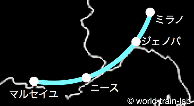 thello 運行路線図