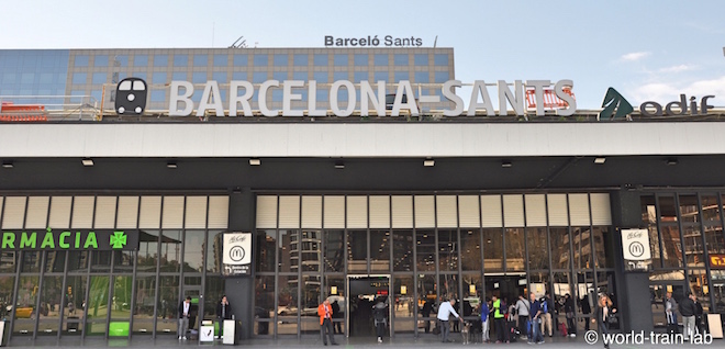 バルセロナ サンツ駅