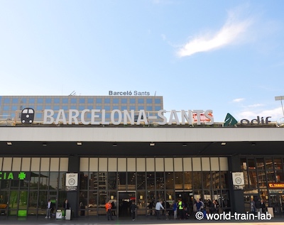 バルセロナ サンツ駅