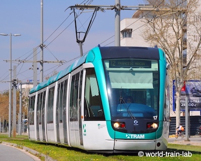 バルセロナ トラム